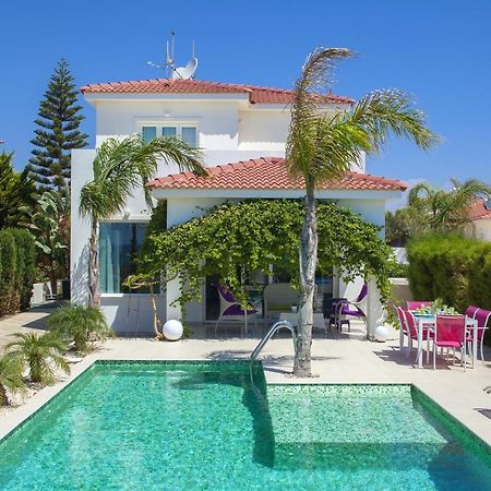 Ayia Thekla Seafront Villa Lavender Ajía Nápa Kültér fotó